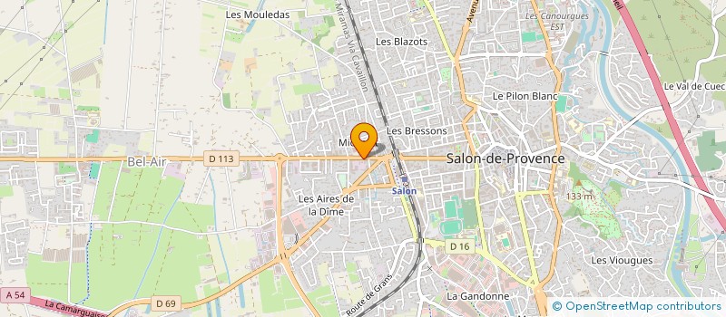 localisation de l'entreprise MONSIEUR NICOLAS ESTEVES  PELISSANNE