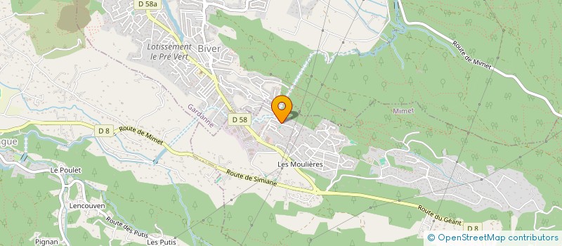 localisation de l'entreprise MONSIEUR NICOLAS ESTOURNET  MIMET