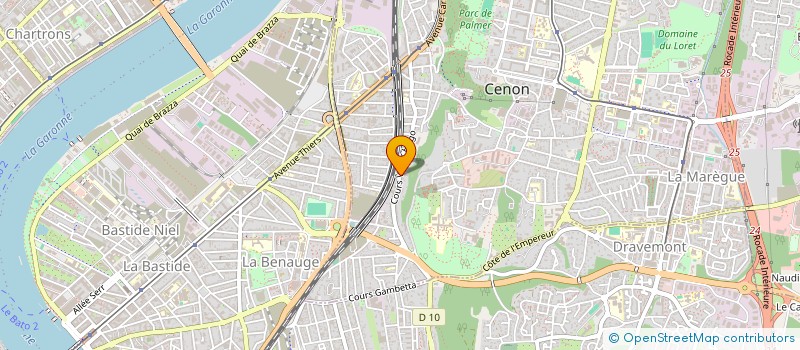 localisation de l'entreprise MONSIEUR NICOLAS ETCHEPARE à CENON