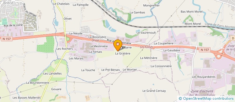 localisation de l'entreprise MONSIEUR NICOLAS ETIENNE  SERVON-SUR-VILAINE