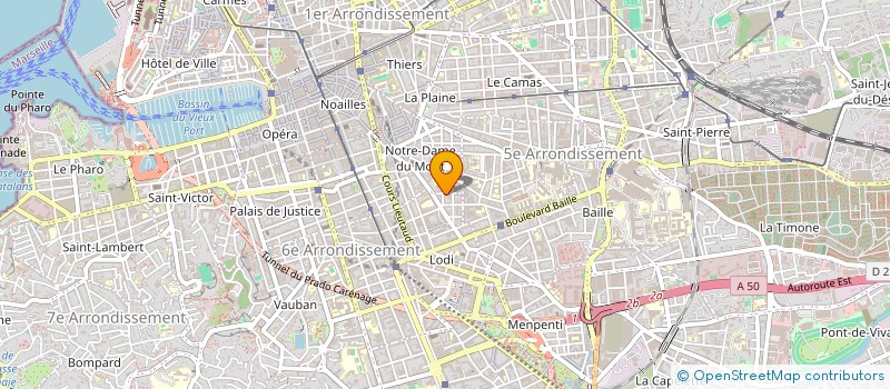 localisation de l'entreprise MONSIEUR NICOLAS EUDINE à MARSEILLE