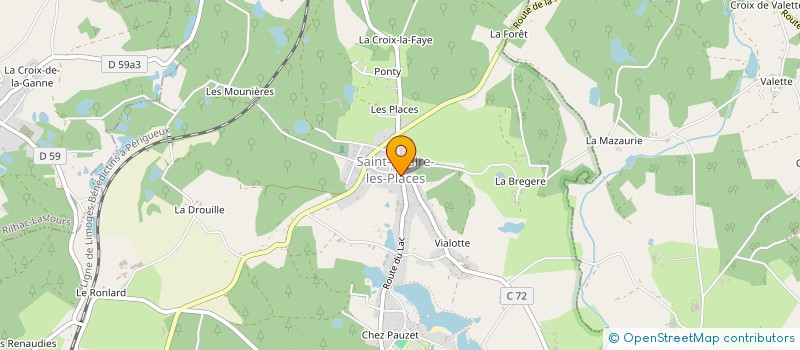 localisation de l'entreprise MONSIEUR NICOLAS EURIEULT à SAINT-HILAIRE-LES-PLACES