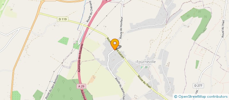 localisation de l'entreprise MONSIEUR NICOLAS EVRARD  FOURNEVILLE