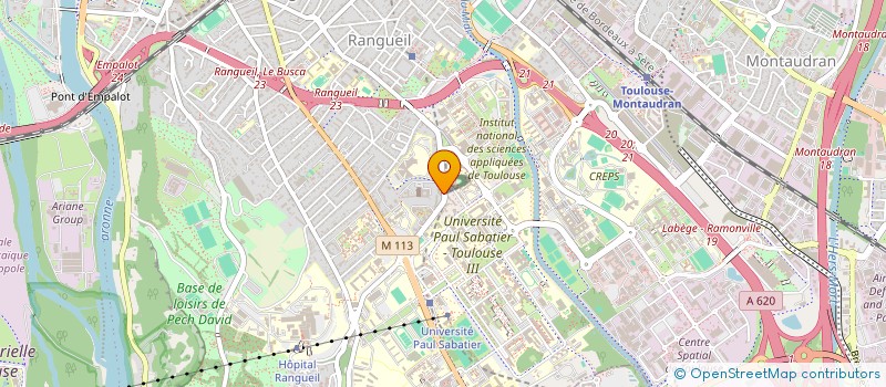 localisation de l'entreprise MONSIEUR NICOLAS EYDOUX à TOULOUSE
