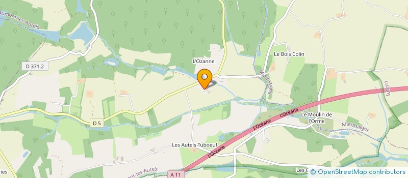 localisation de l'entreprise MONSIEUR NICOLAS EYQUEM à LUIGNY