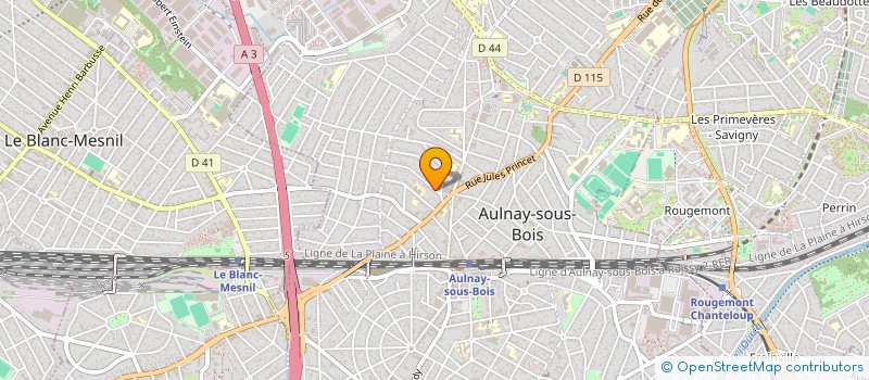 localisation de l'entreprise MONSIEUR NICOLAS FABICKI  AULNAY-SOUS-BOIS