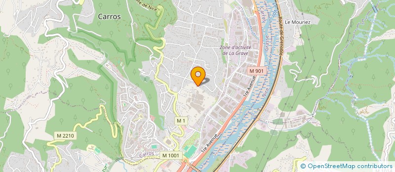 localisation de l'entreprise MONSIEUR NICOLAS FABRE à CARROS