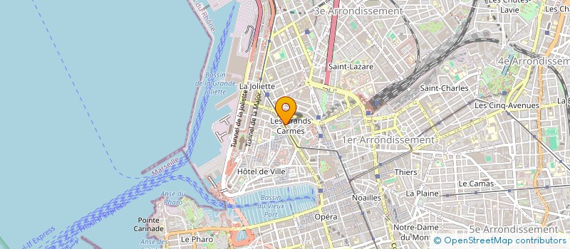 localisation de l'entreprise MONSIEUR NICOLAS FACCIOLO à MARSEILLE