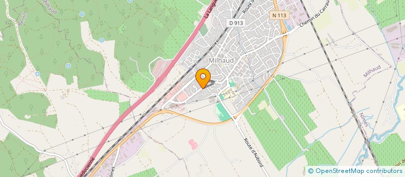 localisation de l'entreprise MONSIEUR NICOLAS FAGEON à MILHAUD