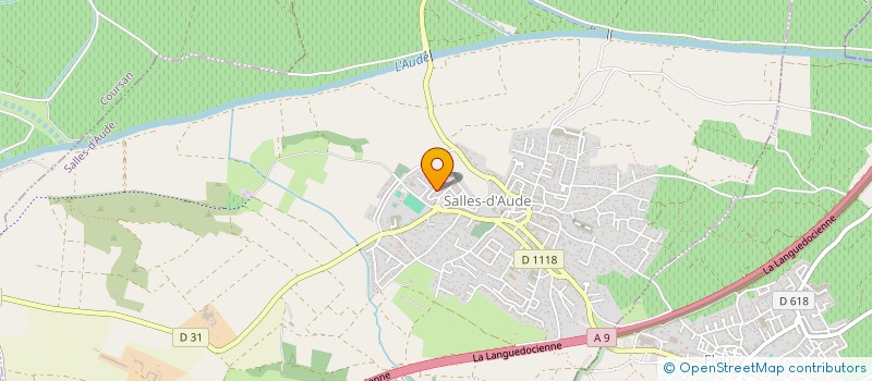 localisation de l'entreprise MONSIEUR NICOLAS FAGES  SALLES-D'AUDE