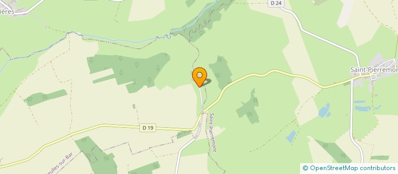 localisation de l'entreprise MONSIEUR NICOLAS FAGES  BRIEULLES-SUR-BAR