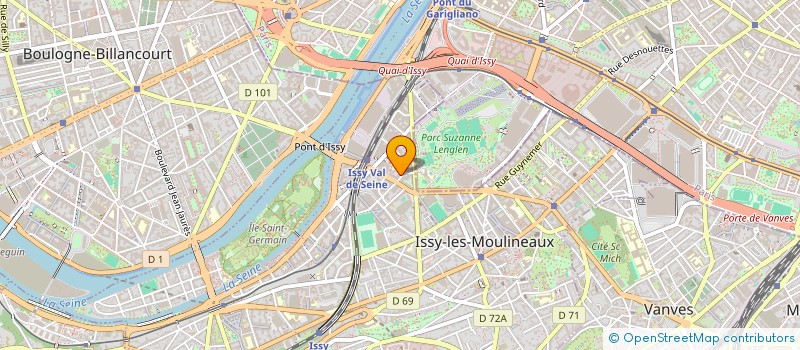 localisation de l'entreprise MONSIEUR NICOLAS FAGOT à ISSY-LES-MOULINEAUX