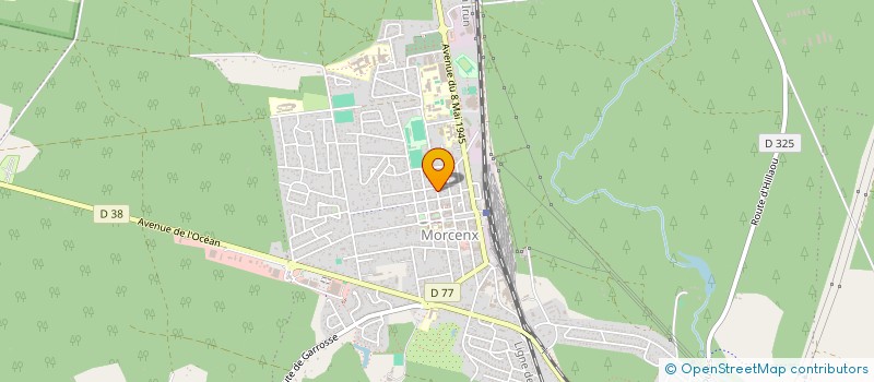 localisation de l'entreprise MONSIEUR NICOLAS FAISANT  SAINT-MARTIN-DE-SEIGNANX