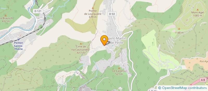 localisation de l'entreprise MONSIEUR NICOLAS FALGUEIRETTES  PEILLE