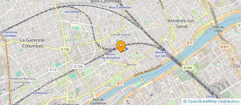 localisation de l'entreprise MONSIEUR NICOLAS FALQUE à COURBEVOIE