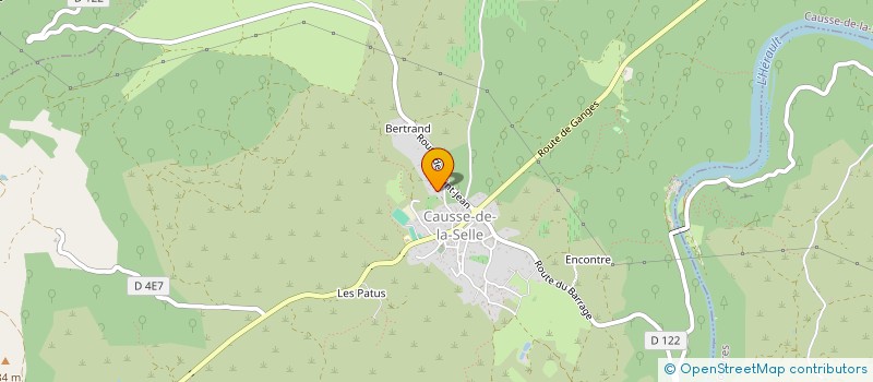 localisation de l'entreprise MONSIEUR NICOLAS FANDARD  CAUSSE-DE-LA-SELLE