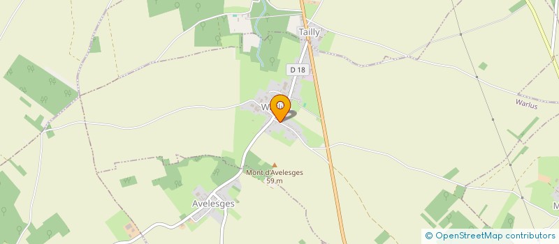 localisation de l'entreprise MONSIEUR NICOLAS FARCY  WARLUS