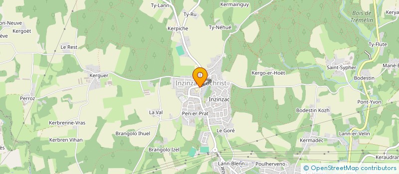 localisation de l'entreprise MONSIEUR NICOLAS FARENEAU à INZINZAC-LOCHRIST