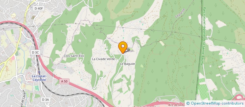 localisation de l'entreprise MONSIEUR NICOLAS FASANO  LA CIOTAT