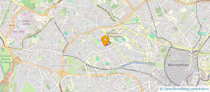 localisation de l'entreprise MONSIEUR NICOLAS FASSIER à MONTPELLIER