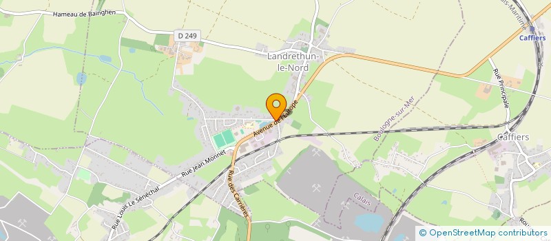 localisation de l'entreprise MONSIEUR NICOLAS FATOU  LANDRETHUN-LE-NORD