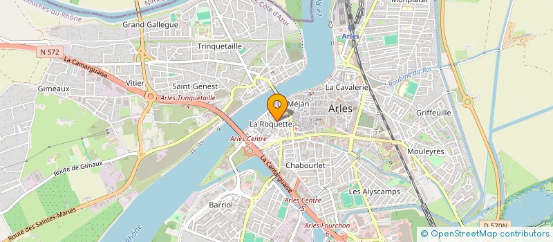 localisation de l'entreprise MONSIEUR NICOLAS FAUCHERRE à ARLES