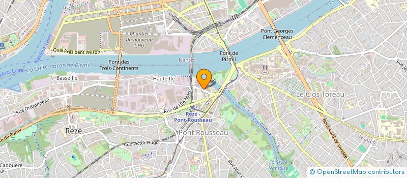 localisation de l'entreprise MONSIEUR NICOLAS FAUCHOUX  NANTES