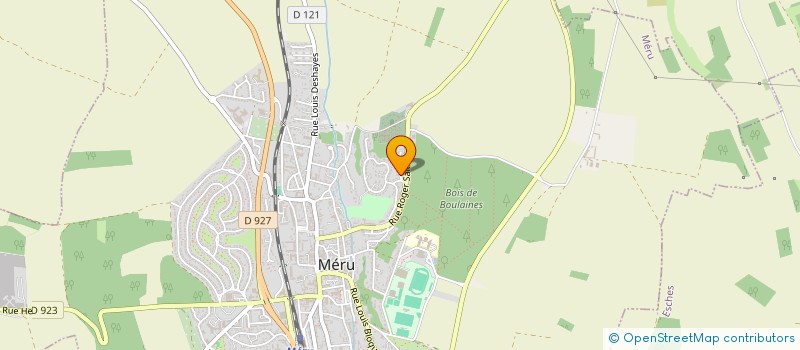 localisation de l'entreprise MONSIEUR NICOLAS FAUDOIS  MERU