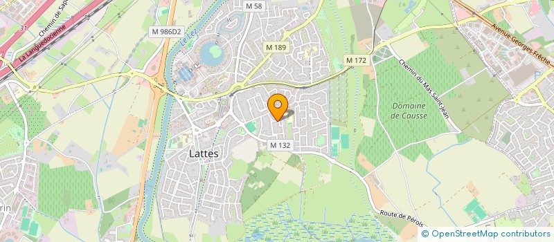 localisation de l'entreprise MONSIEUR NICOLAS FAUQUIER à LATTES