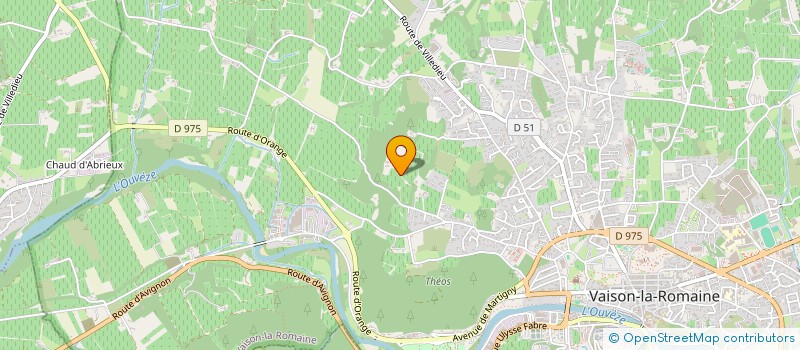 localisation de l'entreprise MONSIEUR NICOLAS FAURE  VAISON-LA-ROMAINE