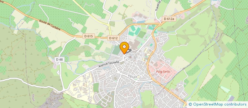 localisation de l'entreprise MONSIEUR NICOLAS FAURE  TROUILLAS