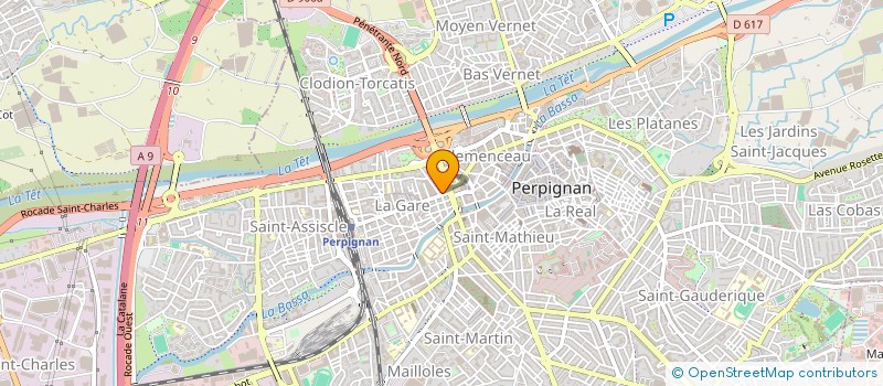 localisation de l'entreprise MONSIEUR NICOLAS FAVEL  PERPIGNAN