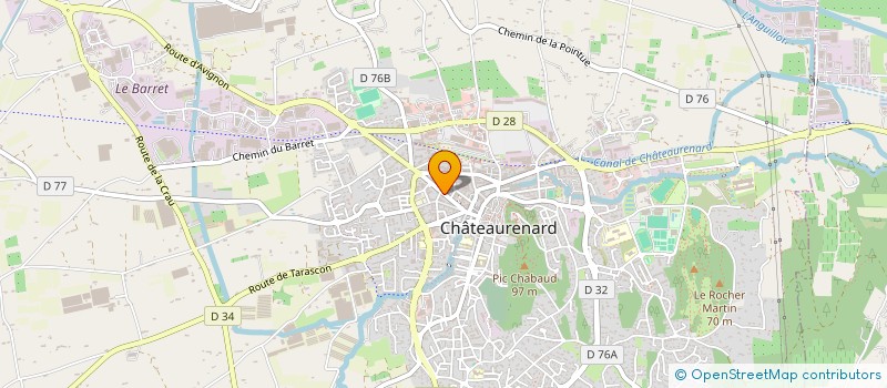 localisation de l'entreprise MONSIEUR NICOLAS FAVIER à CHATEAURENARD