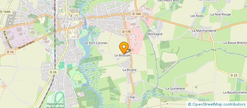 localisation de l'entreprise MONSIEUR NICOLAS FAVRY à NORT-SUR-ERDRE