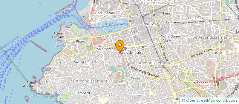 localisation de l'entreprise MONSIEUR NICOLAS FECCI  MARSEILLE