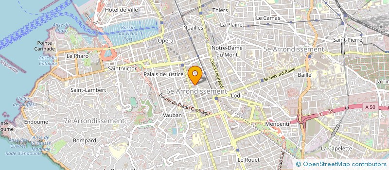 localisation de l'entreprise MONSIEUR NICOLAS FELICIAN à MARSEILLE