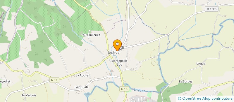 localisation de l'entreprise MONSIEUR NICOLAS FELLET à LE PUY