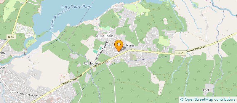 localisation de l'entreprise MONSIEUR NICOLAS FENECH-SAINT-GENIEYS  AUREILHAN