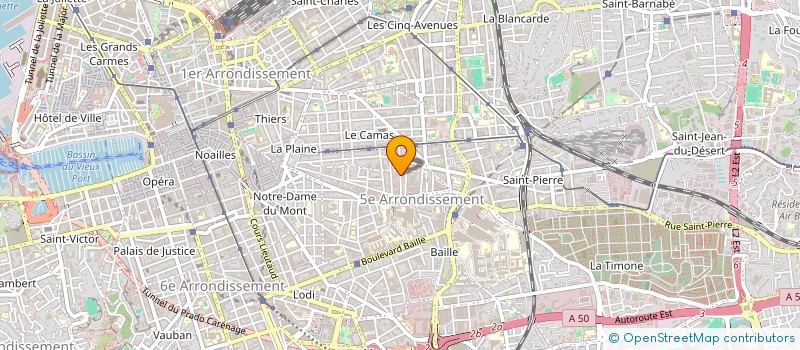 localisation de l'entreprise MONSIEUR NICOLAS FEODOROFF à MARSEILLE