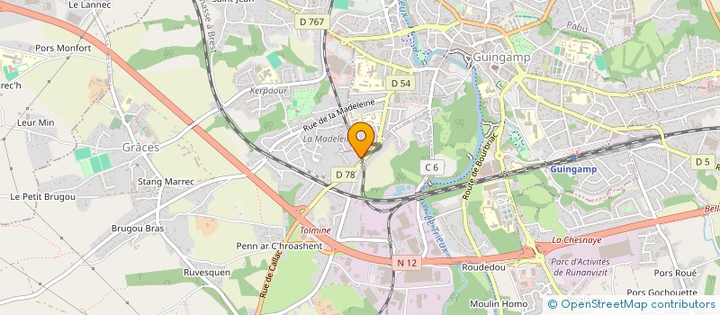 localisation de l'entreprise MONSIEUR NICOLAS FEON  GRACES