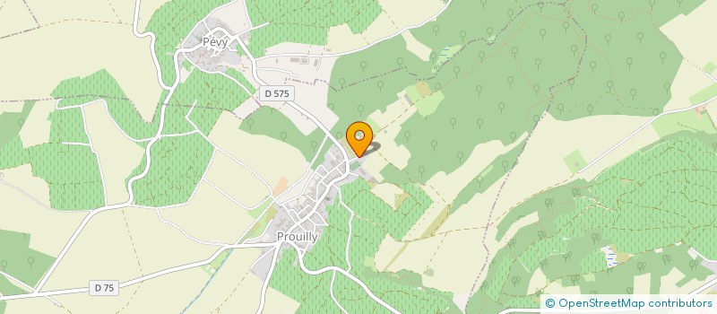 localisation de l'entreprise MONSIEUR NICOLAS FERAT  PROUILLY