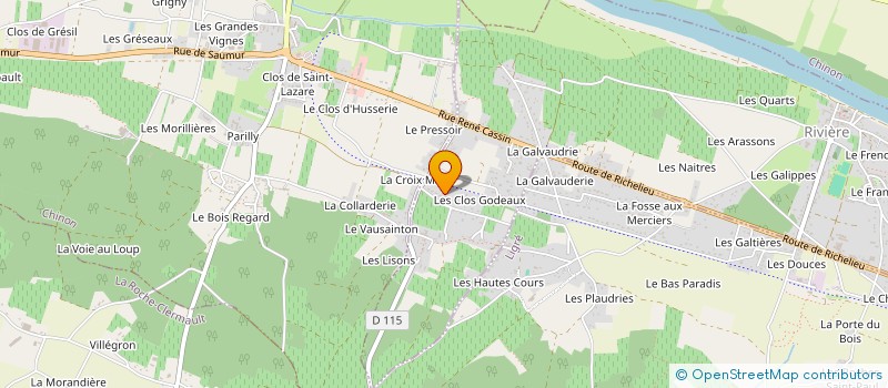 localisation de l'entreprise MONSIEUR NICOLAS FEREY  SOULEUVRE EN BOCAGE