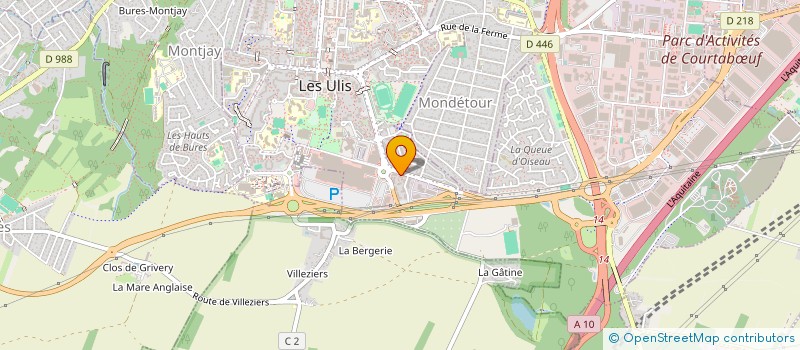 localisation de l'entreprise MONSIEUR NICOLAS FERNANDES à LES ULIS