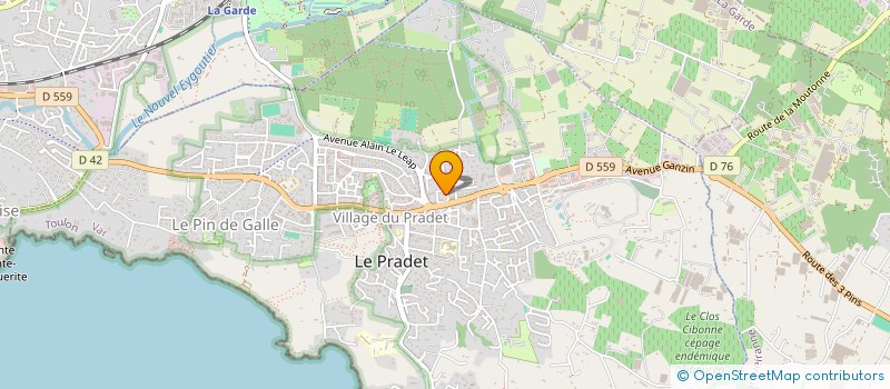 localisation de l'entreprise MONSIEUR NICOLAS FERNANDES DOS SANTOS  SOLLIES-PONT