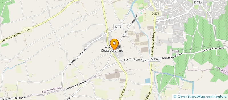 localisation de l'entreprise MONSIEUR NICOLAS FERNANDEZ à CHATEAURENARD