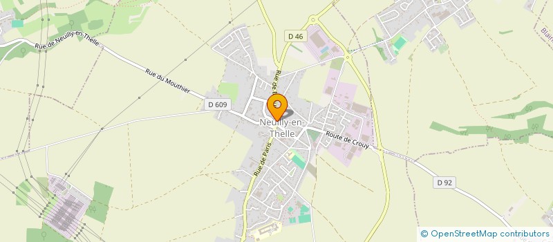 localisation de l'entreprise MONSIEUR NICOLAS FERNANDEZ  NEUILLY-EN-THELLE