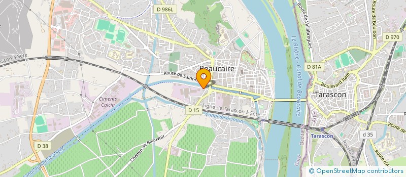 localisation de l'entreprise MONSIEUR NICOLAS FERRAND  JONQUIERES-SAINT-VINCENT