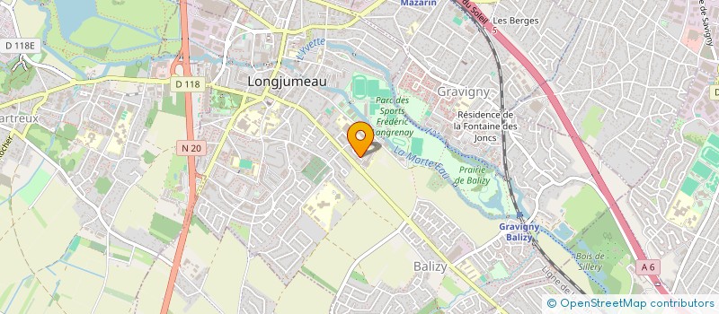 localisation de l'entreprise MONSIEUR NICOLAS FERRARIO à LONGJUMEAU