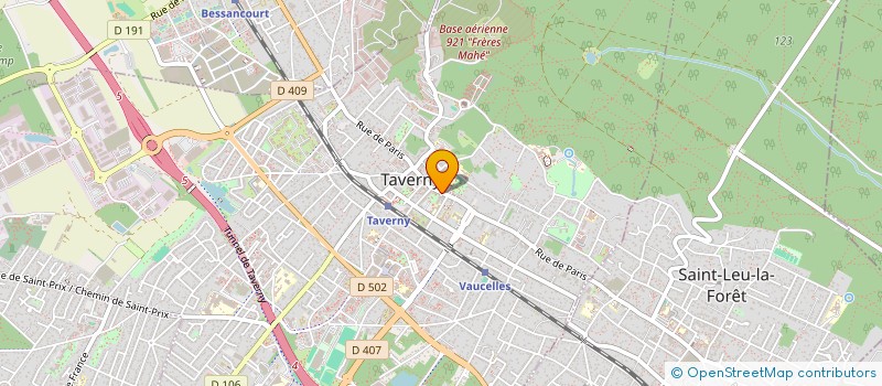 localisation de l'entreprise MONSIEUR NICOLAS FERRARY  TAVERNY