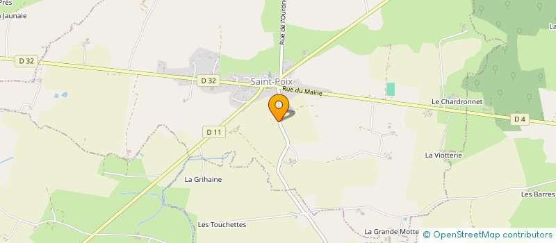 localisation de l'entreprise MONSIEUR NICOLAS FERRE à SAINT-POIX